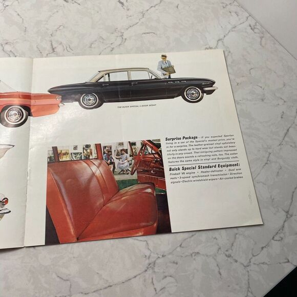 1962 Buick Special Sedan Coupe Convertible Station Wagon Dealer Sales Brochure - Picture 4 of 14